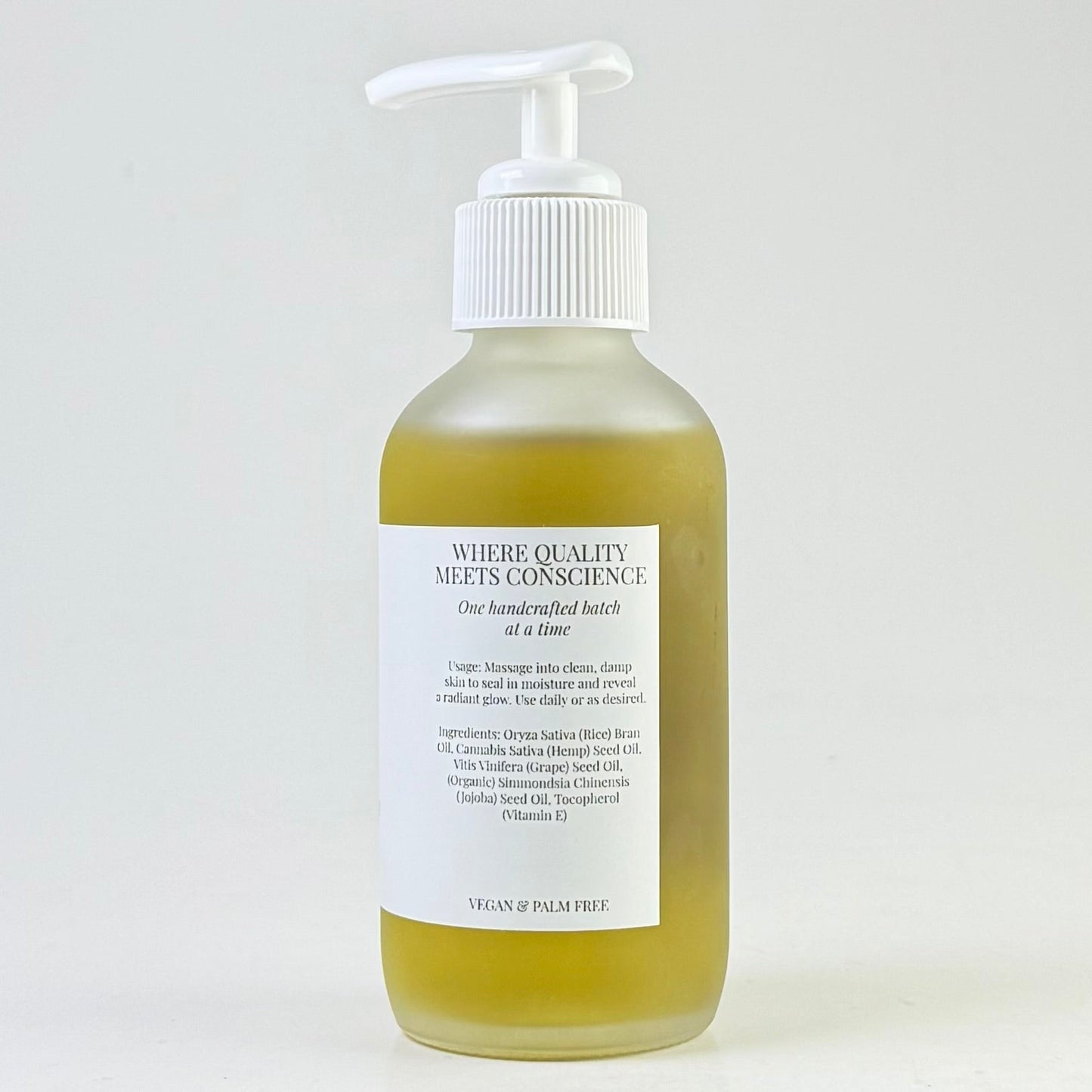 Minimalist Hemp Infused Body Oil