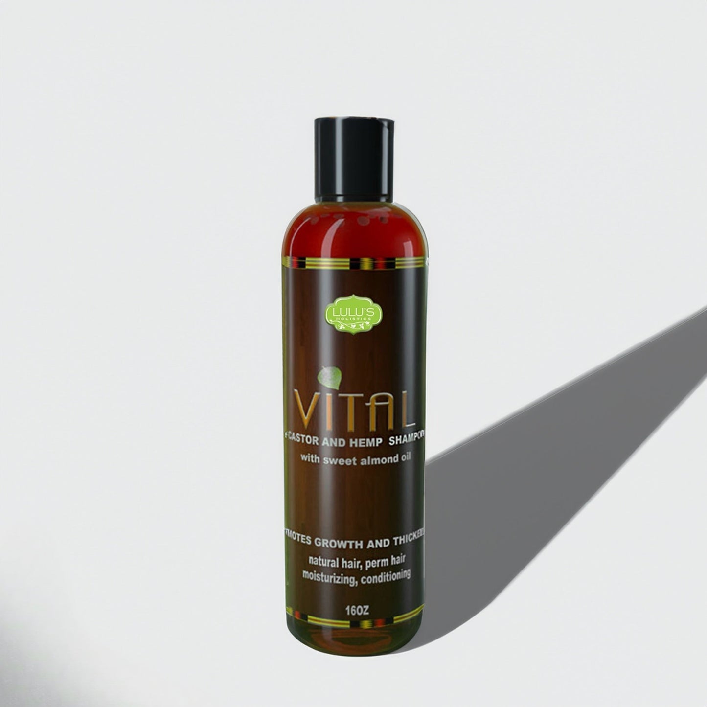 Vital Castor & Hemp Shampoo – Growth & Strength for Dry Scalp