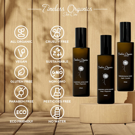 Timeless Organics 3-Step Acne System