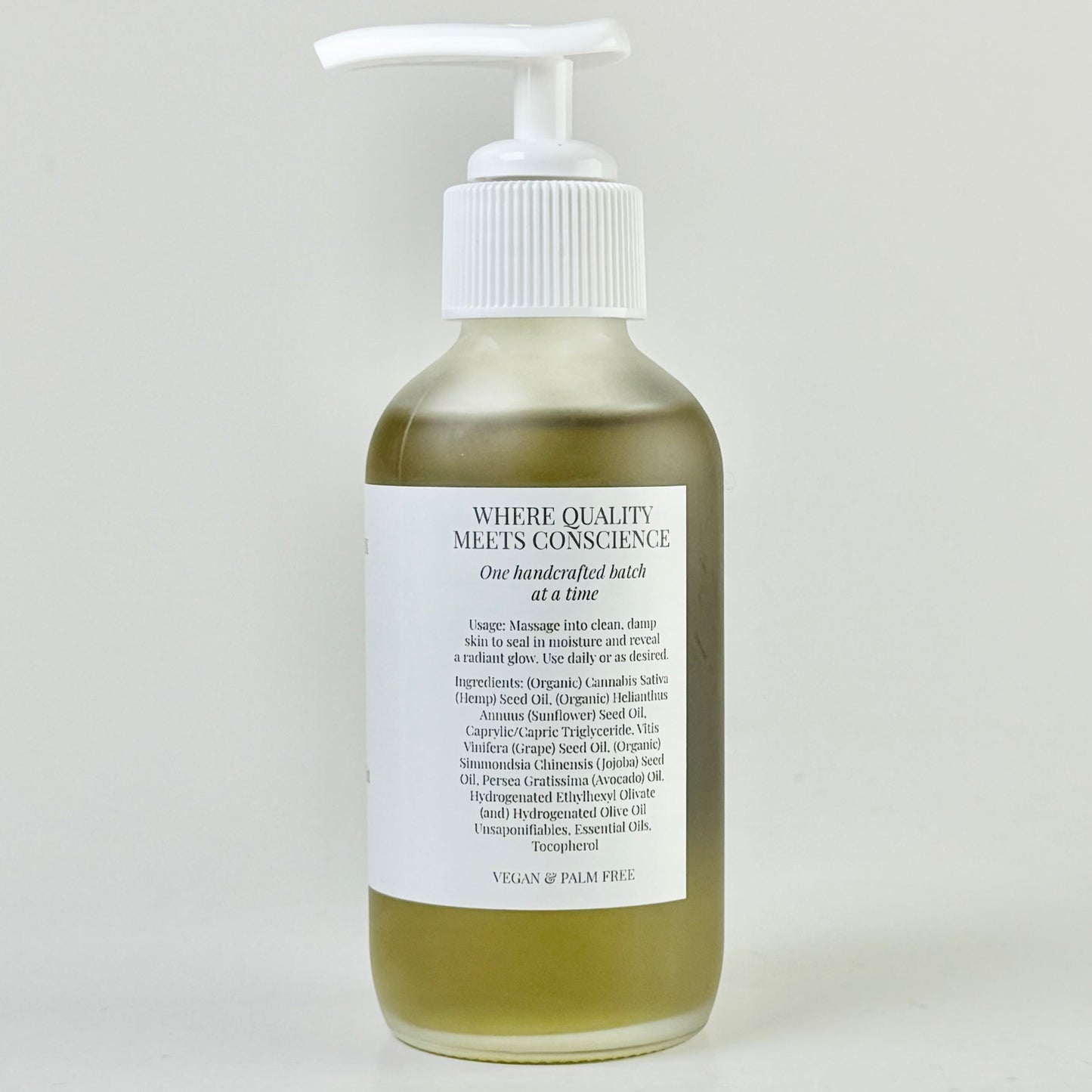 Citrine Hemp Infused Body Oil