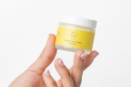CBD Grapefruit Shea Butter Body Cream with CBD (THC free)