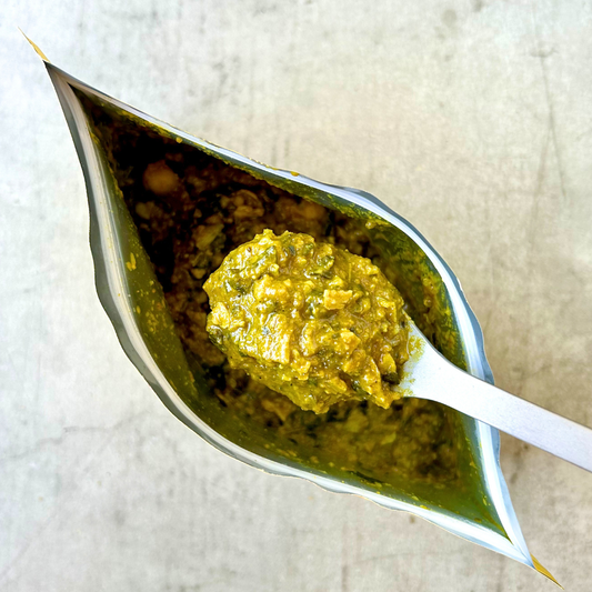 Coconut Chickpea Stew with Hemp Seeds