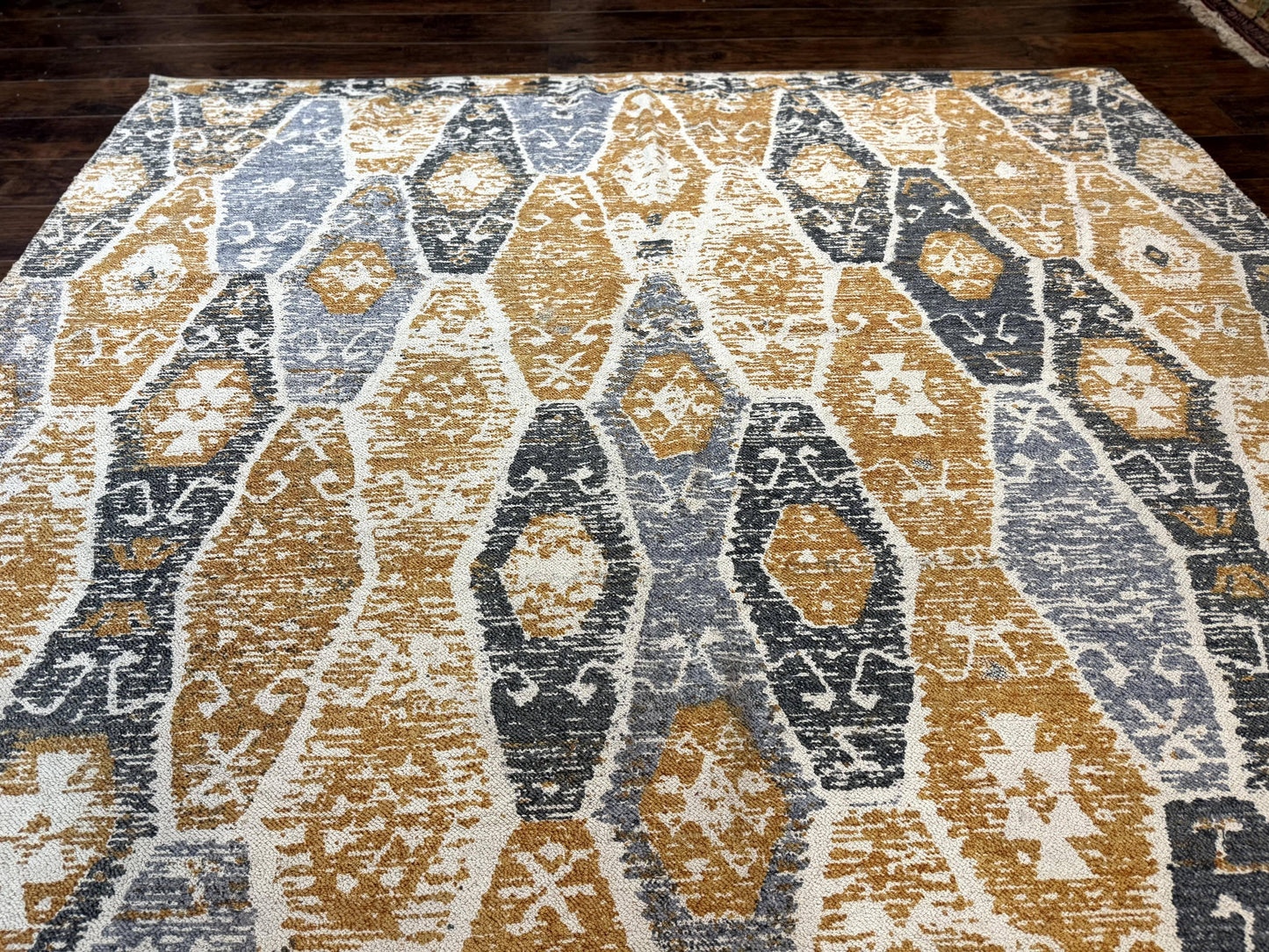 Handmade Contemporary Modern Indian Rug 8x10