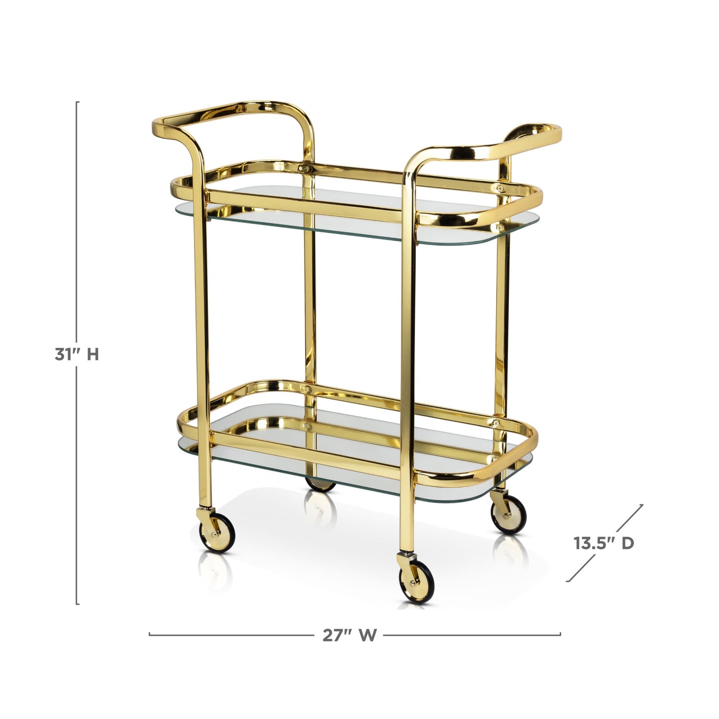 Old School Antique Gold Cart