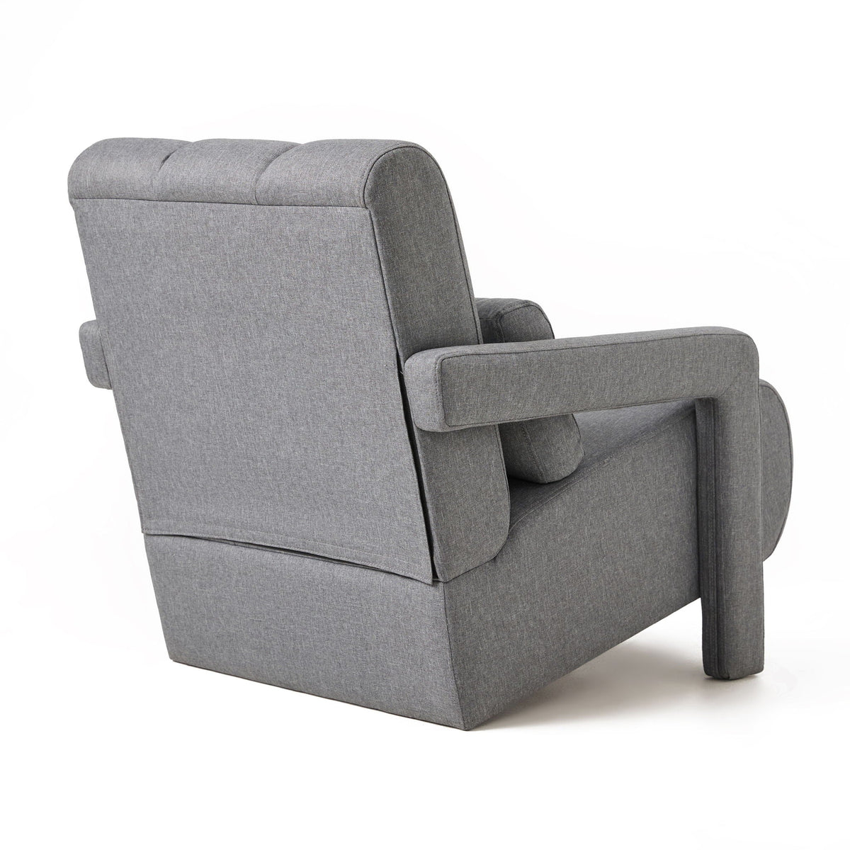 Modern Upholstered Accent Chair, Comfortable Fabric With A Pillow For Living Room - Marijuana Mama
