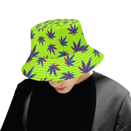 Weed Leaf Bucket Hat