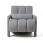 Modern Upholstered Accent Chair, Comfortable Fabric With A Pillow For Living Room - Marijuana Mama