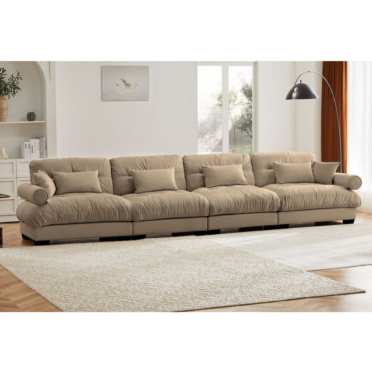 Super Comfy Oversized Modular Sectional Sofa - Marijuana Mama