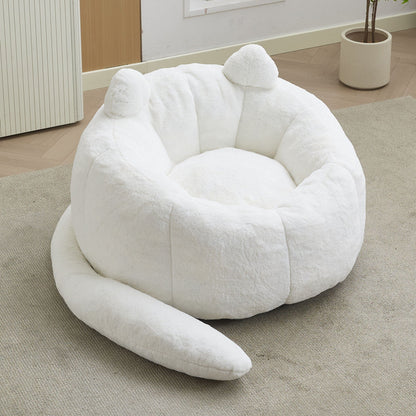 Cat Shaped Bean Bag Sofa With Long Tail - Marijuana Mama