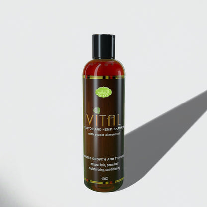 Vital Castor & Hemp Shampoo – Growth & Strength for Dry Scalp