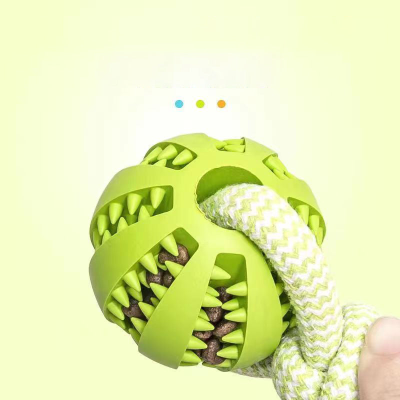 Treat Balls Interactive Hemp Rope for Dogs
