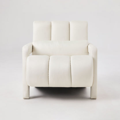 Modern Upholstered Accent Chair, Comfortable Fabric With A Pillow For Living Room - Marijuana Mama