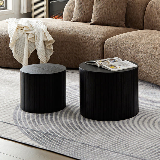 Nested Stash Table Set of 2