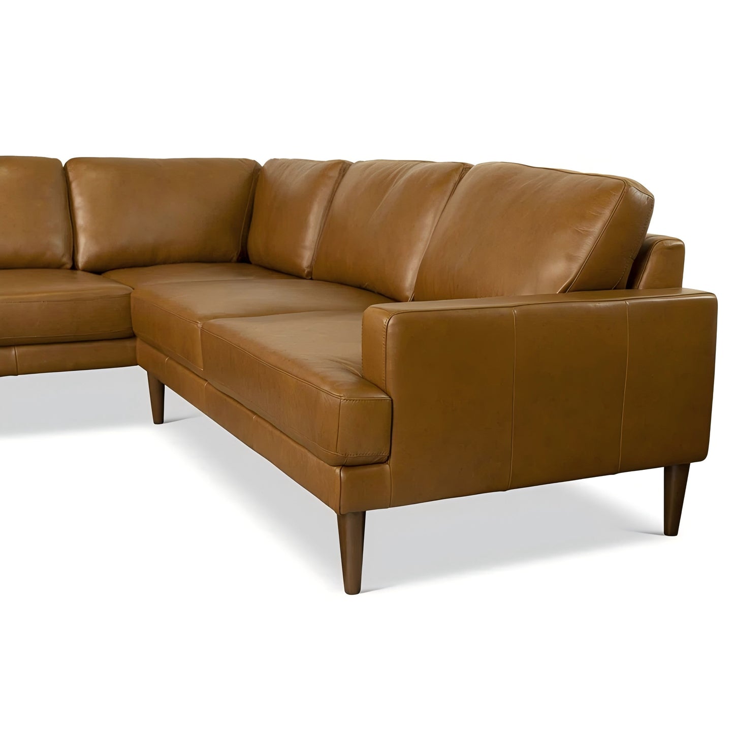London Leather Sectional Sofa