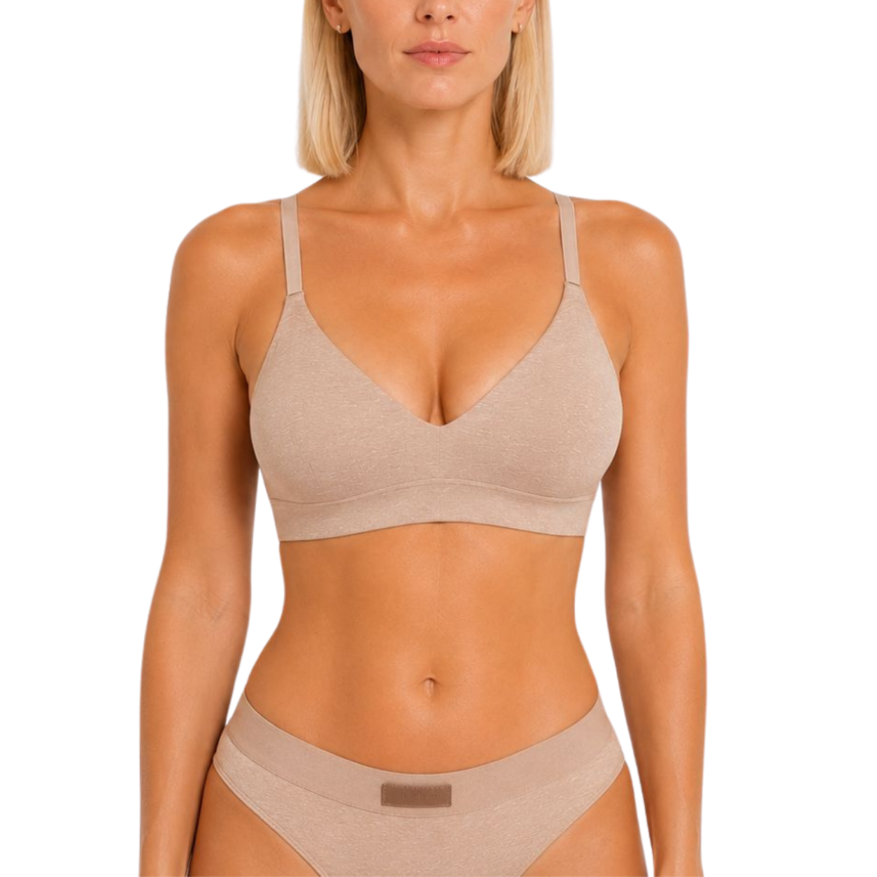Seamless Hemp Bra with Removable Pads