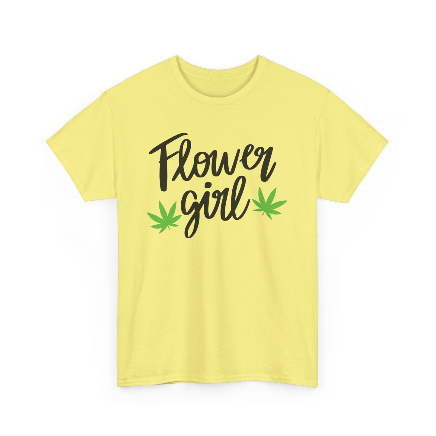 Flower Girl Marijuana Leaf Tee