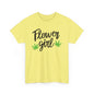 Flower Girl Marijuana Leaf Tee