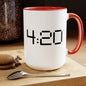4:20 Ceramic Coffee Mug 15oz