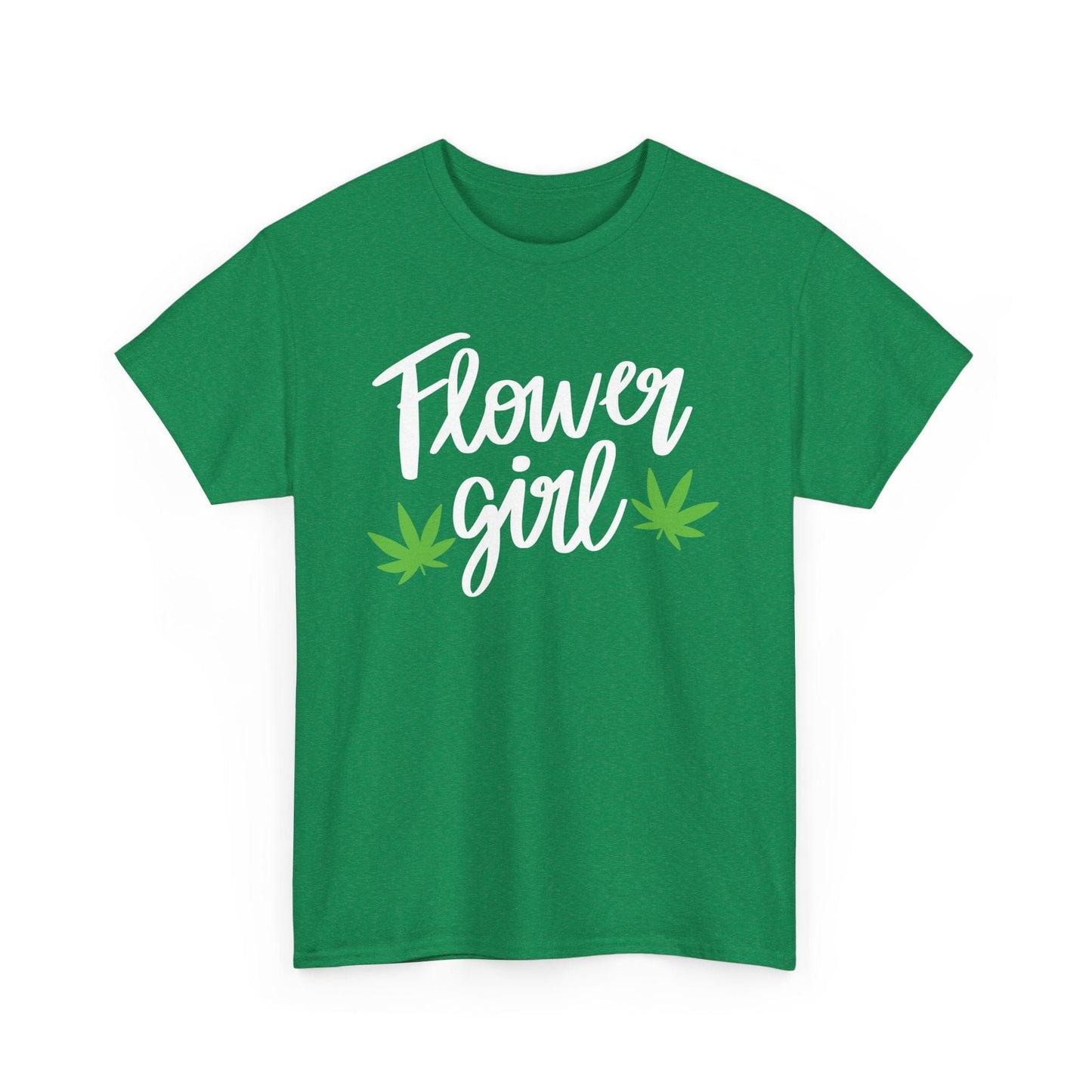 Flower Girl Marijuana Leaf Tee