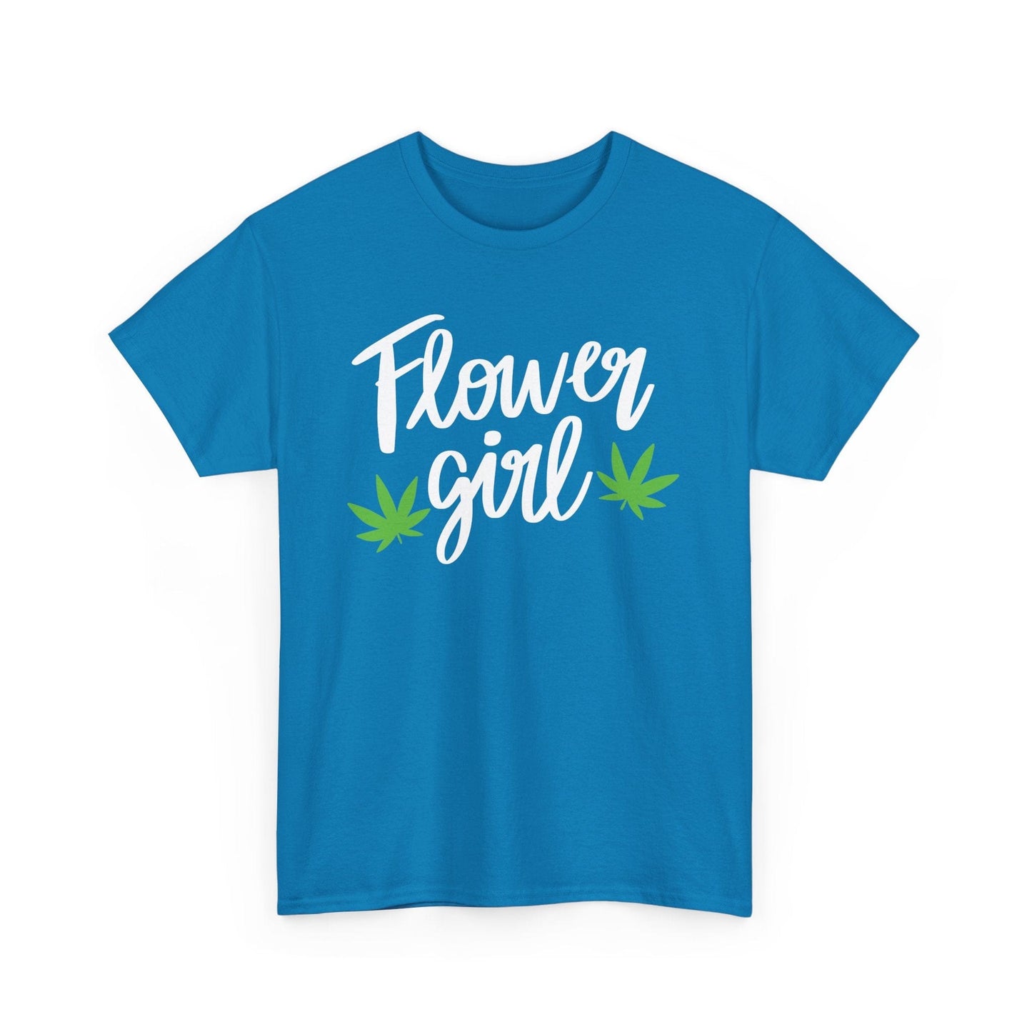 Flower Girl Marijuana Leaf Tee