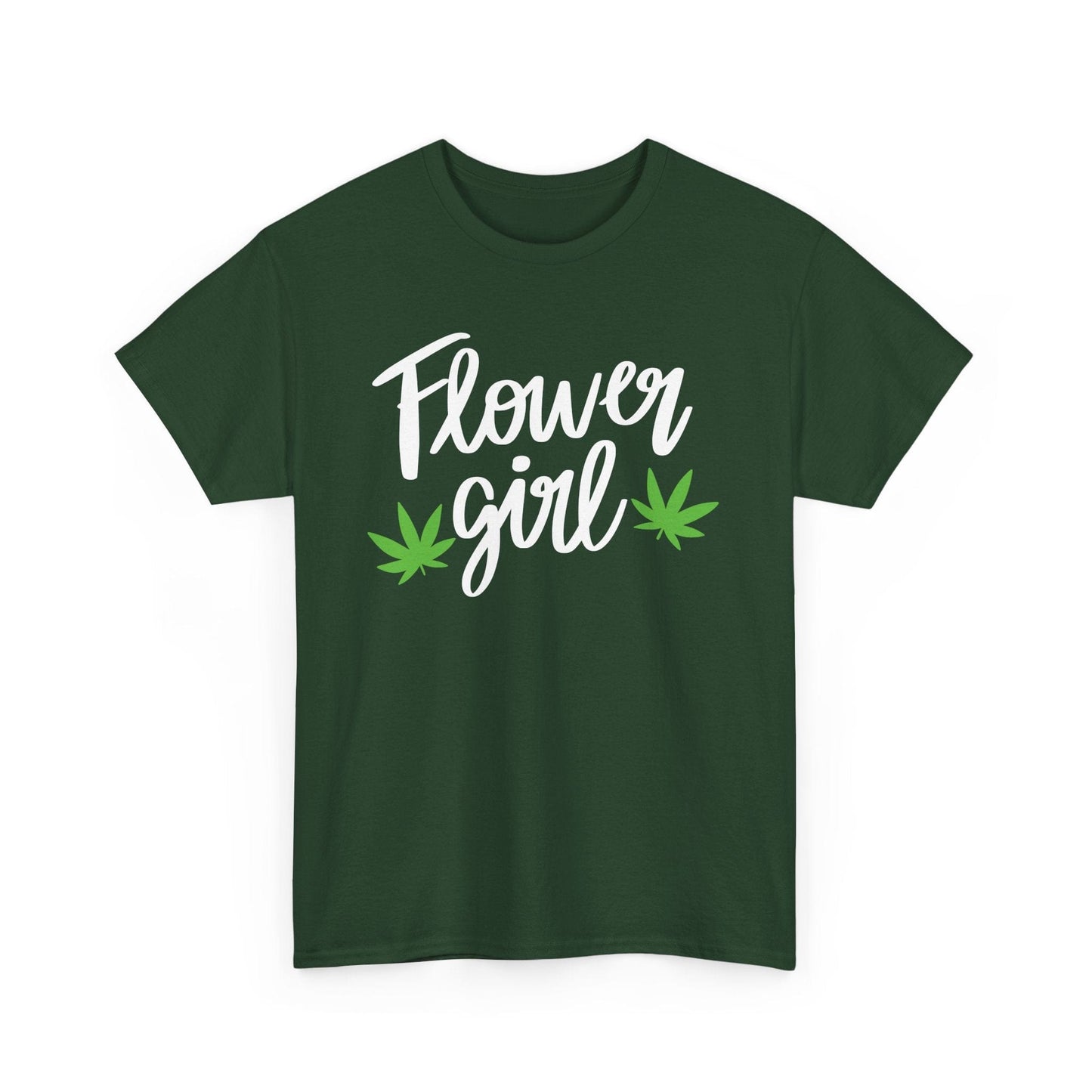 Flower Girl Marijuana Leaf Tee