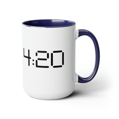 4:20 Ceramic Coffee Mug 15oz