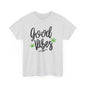 "Good Vibes" Marijuana Leaf T-Shirt