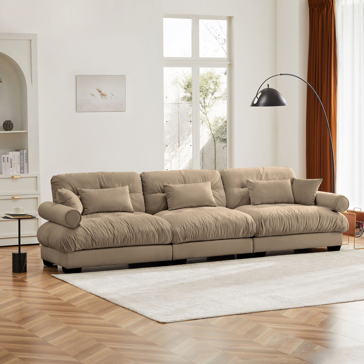Modern Oversize Sofa With Cloud Like Comfort - Marijuana Mama