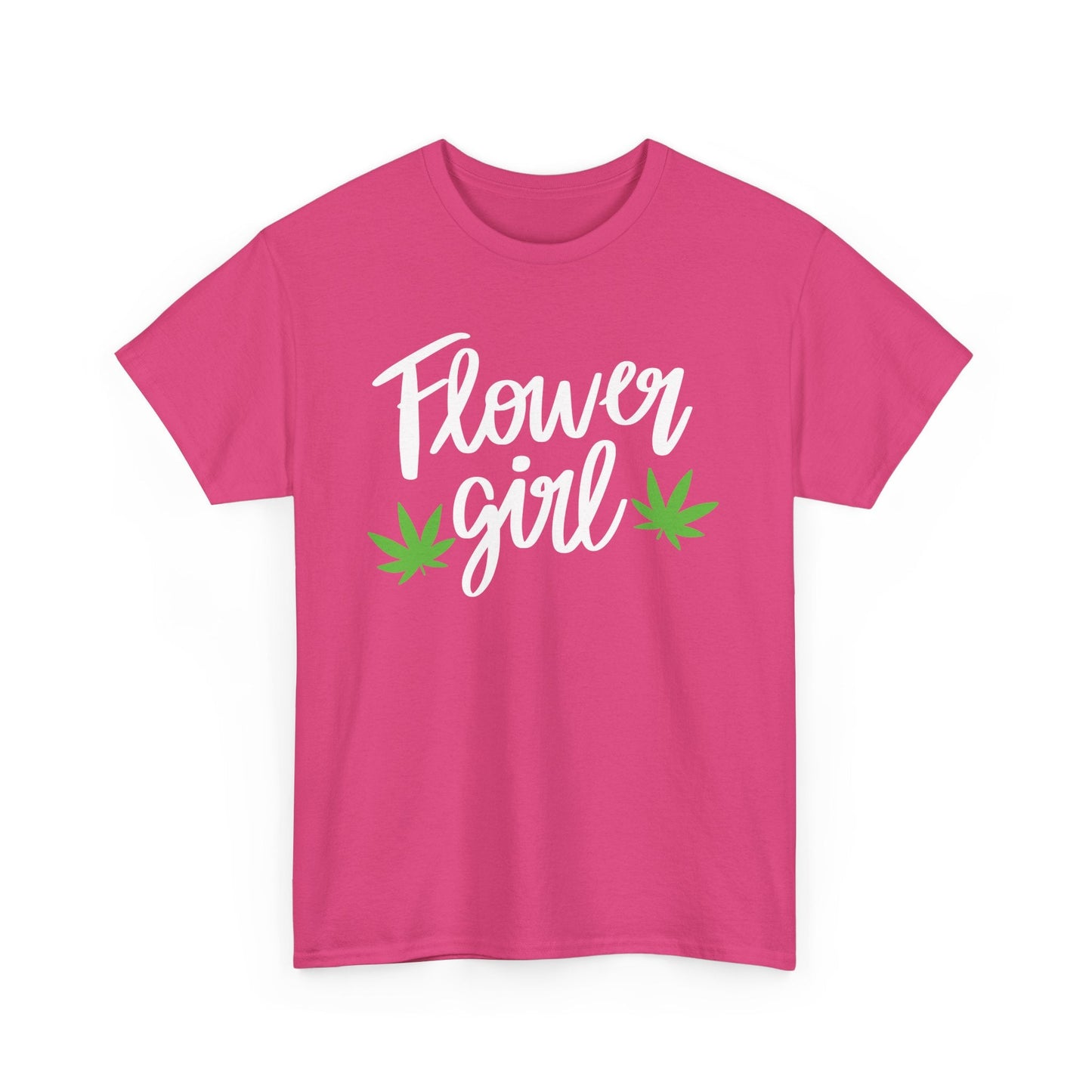Flower Girl Marijuana Leaf Tee