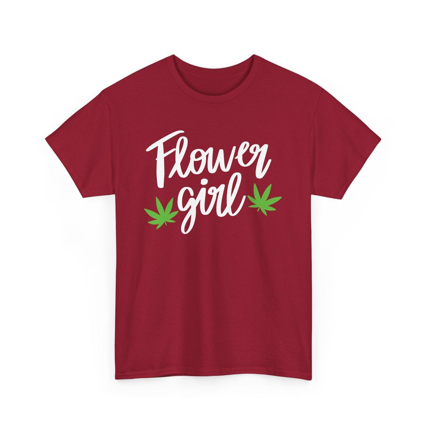 Flower Girl Marijuana Leaf Tee
