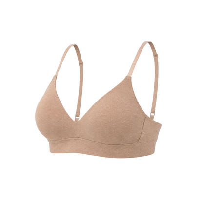 Seamless Hemp Bra with Removable Pads