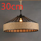 American Country Hemp Rope Chandelier
