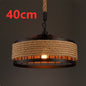American Country Hemp Rope Chandelier