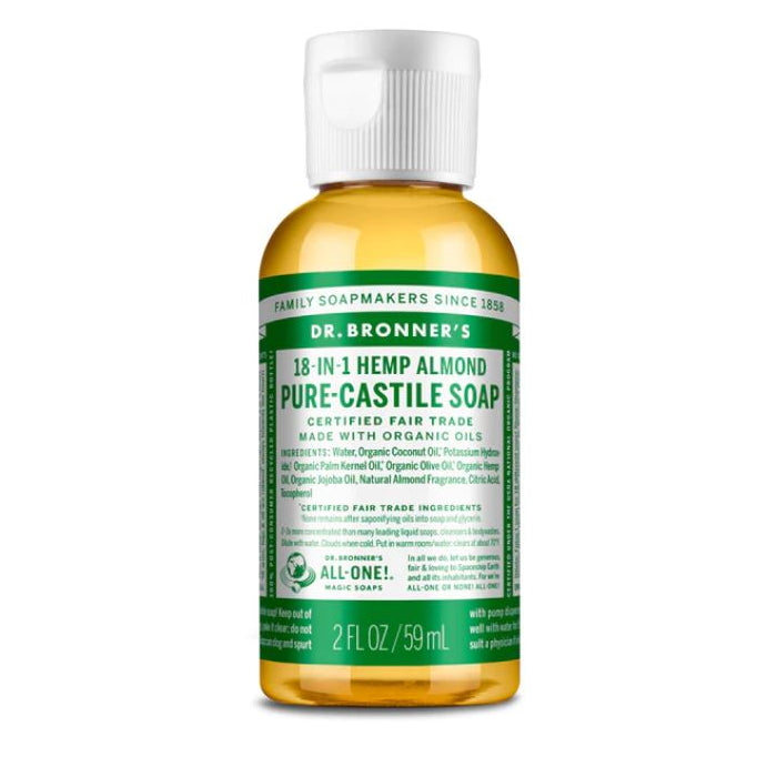 Dr. Bronner's Organic 18-in-1 Hemp Pure Castile Liquid Soap
