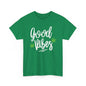 "Good Vibes" Marijuana Leaf T-Shirt
