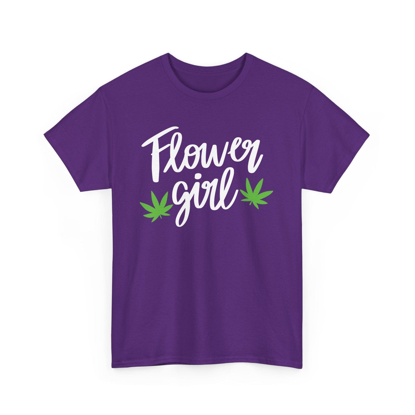 Flower Girl Marijuana Leaf Tee