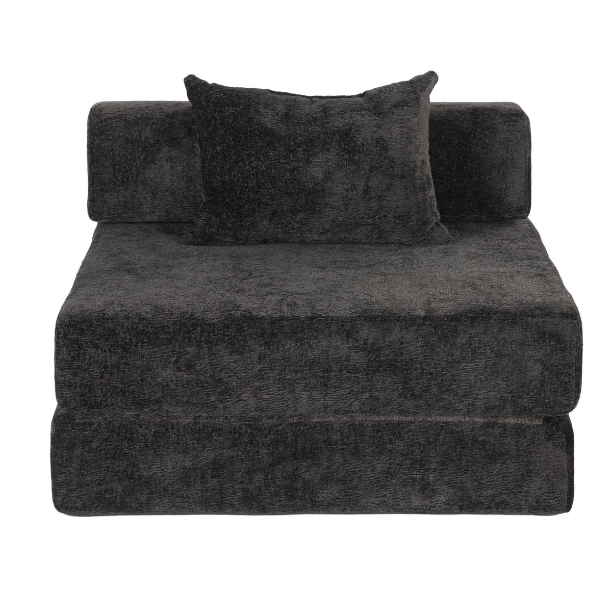 Convertible Floor Sofa Bed With Fixed Shape Frame For Living Room - Marijuana Mama