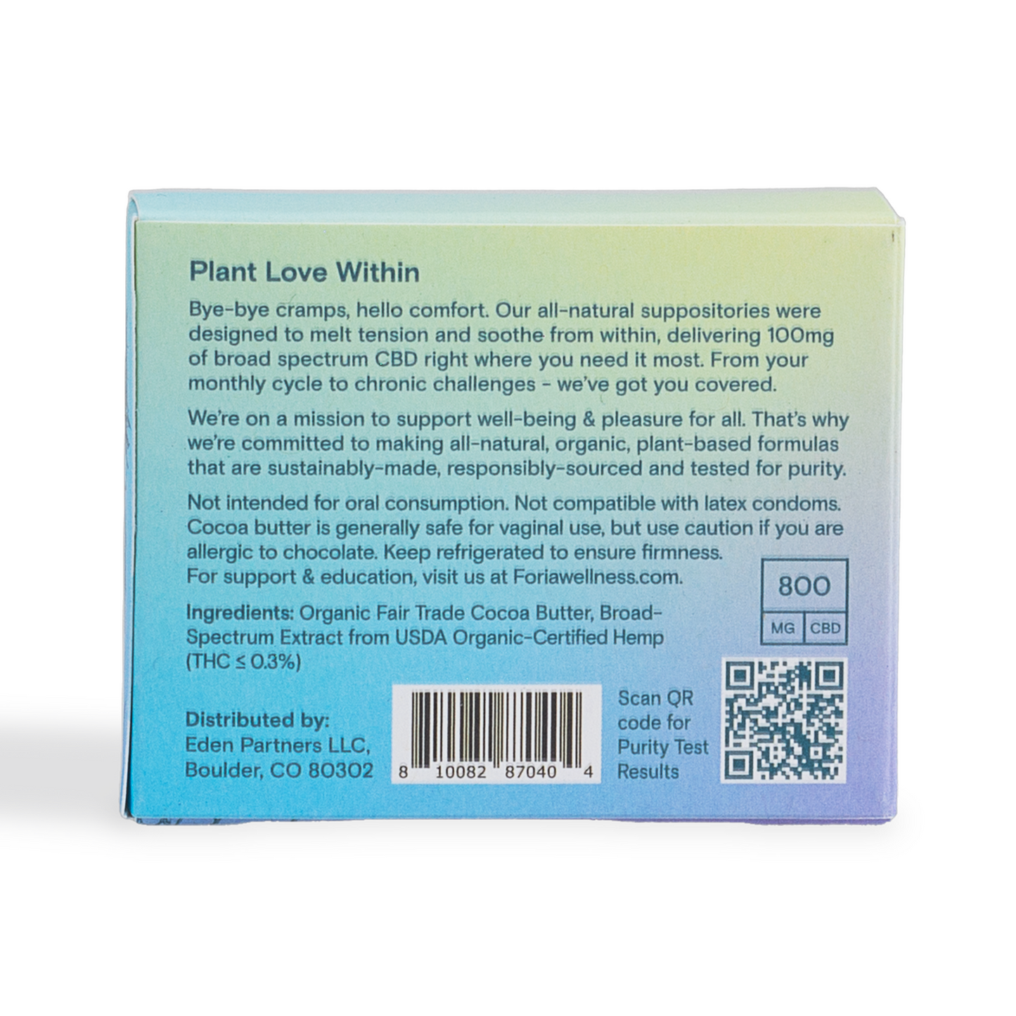 Foria's Relief Melts with CBD