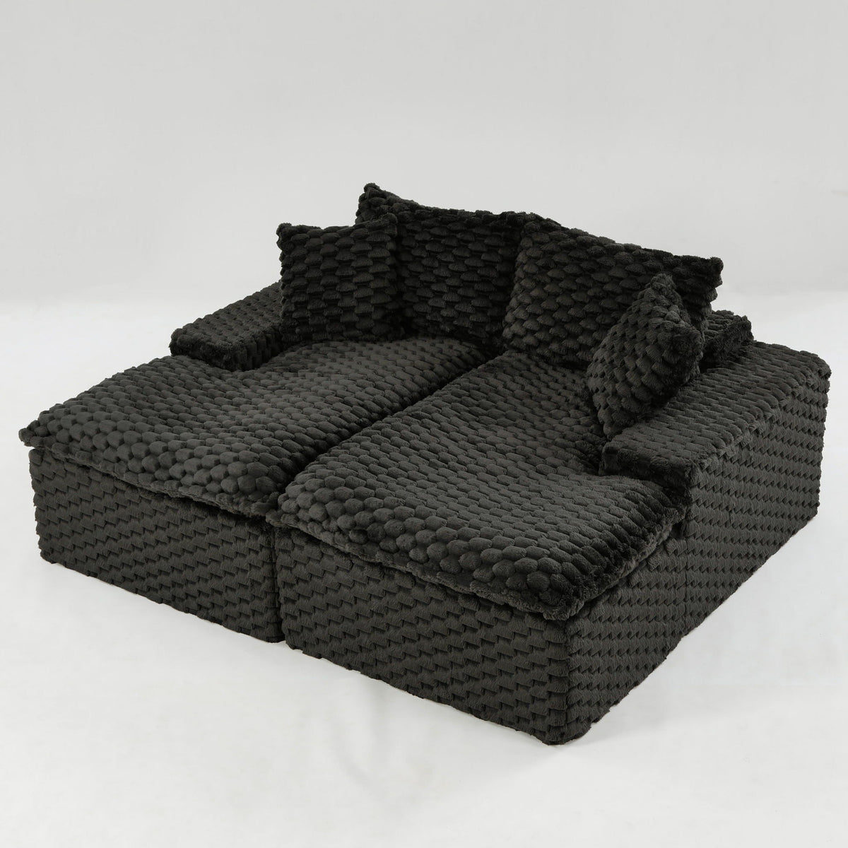 Double Chaise Lounge With Full Compressed Sponge - Marijuana Mama