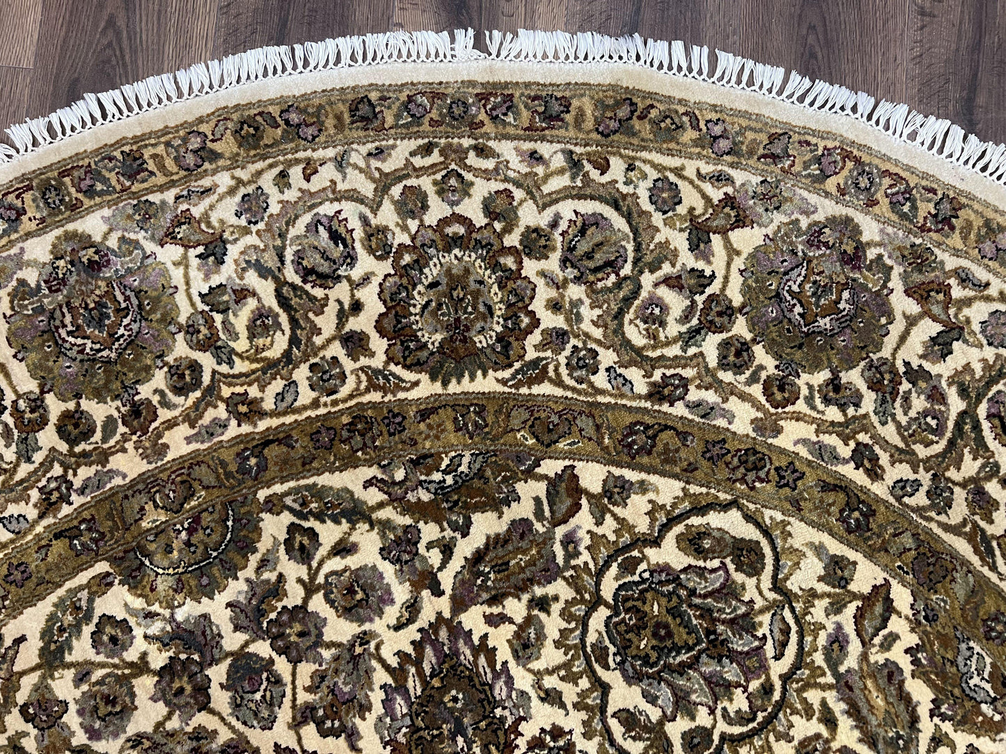 Round Indo Persian Rug 8x8 ft