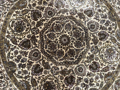 Round Indo Persian Rug 8x8 ft