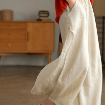 Hemp Wide Leg Casual Pant - Marijuana Mama