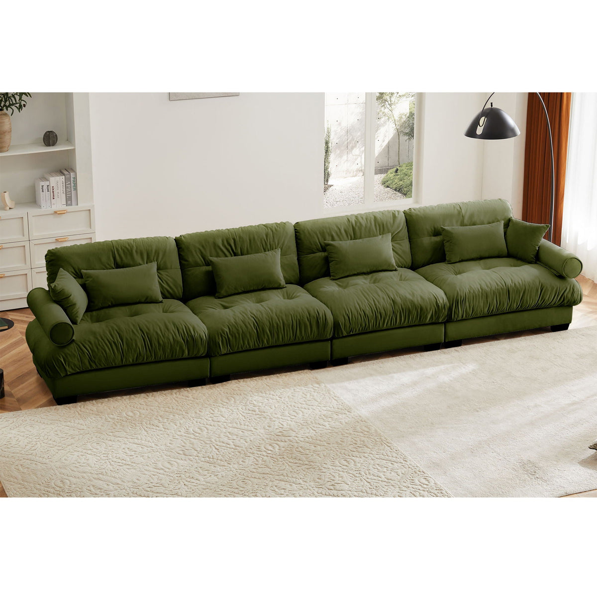 Super Comfy Oversized Modular Sectional Sofa - Marijuana Mama