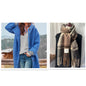 Women's Tweed Medium-length Trench Coat