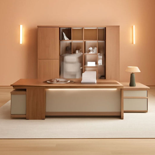 Gorgeous Desk Lockable Drawers Privacy Panel