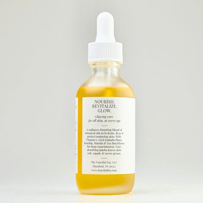 Golden Glow Hemp Infused Body Oil