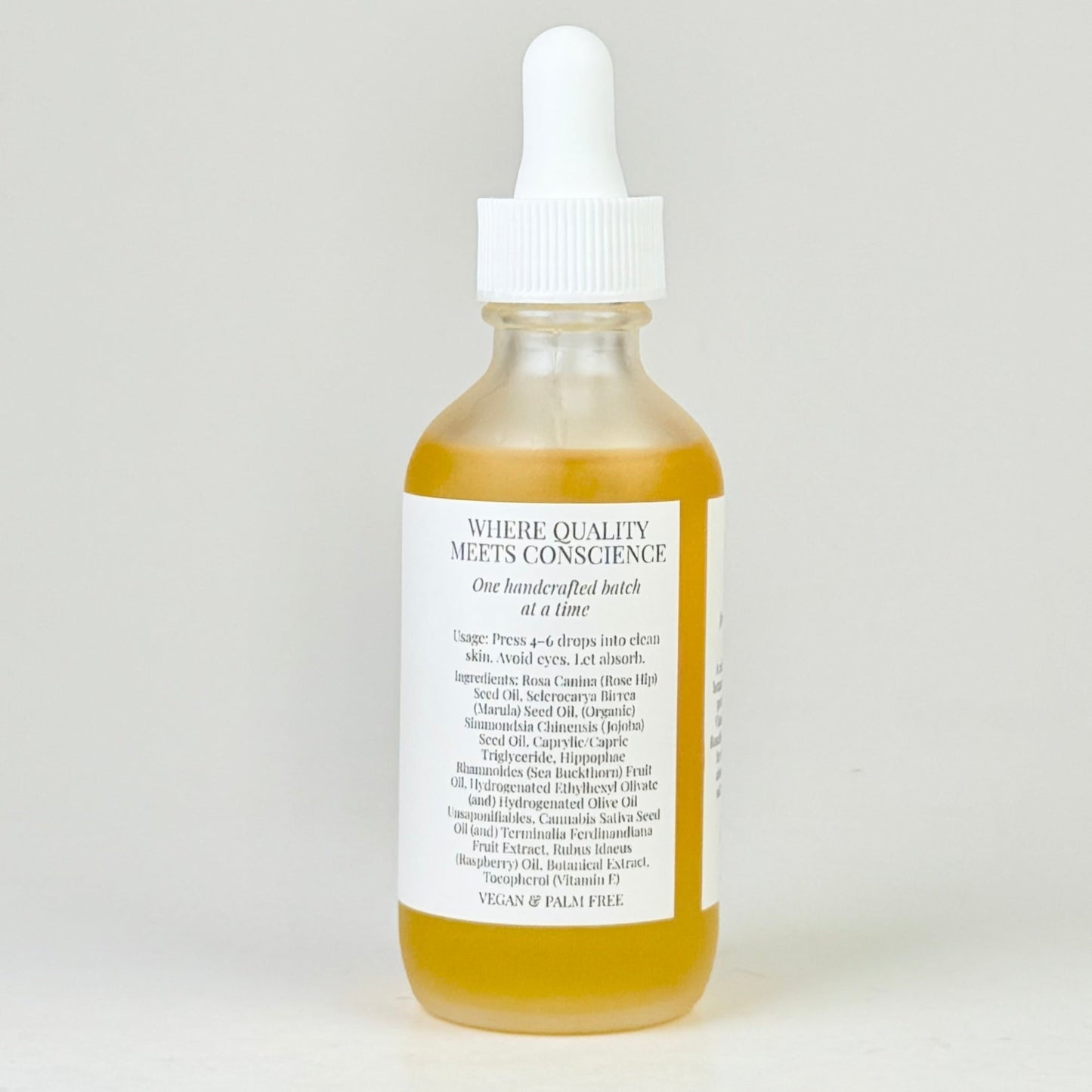 Golden Glow Hemp Infused Body Oil