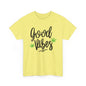"Good Vibes" Marijuana Leaf T-Shirt