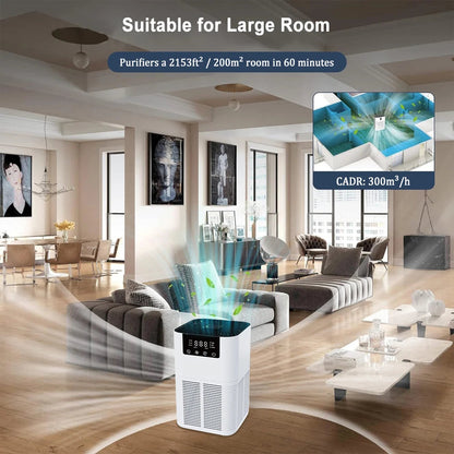 Home Air Purifier with HEPA Filter