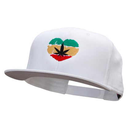 Love Marijuana Embroidered Cap